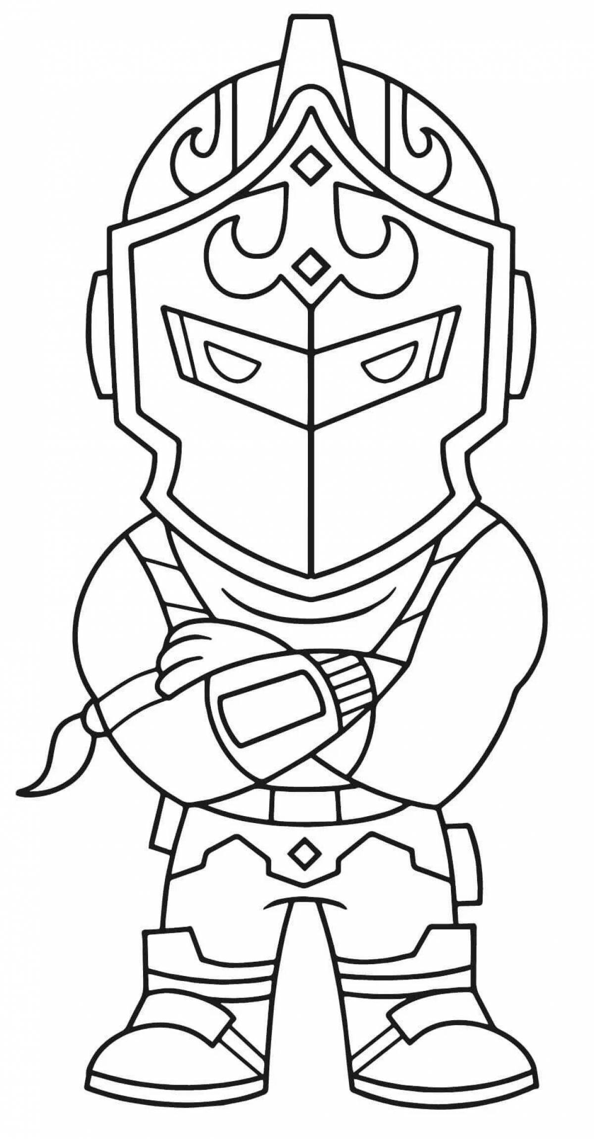 Glorious wanderer coloring page