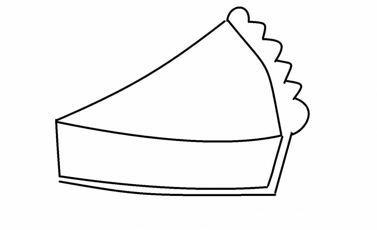 Awesome casserole coloring page