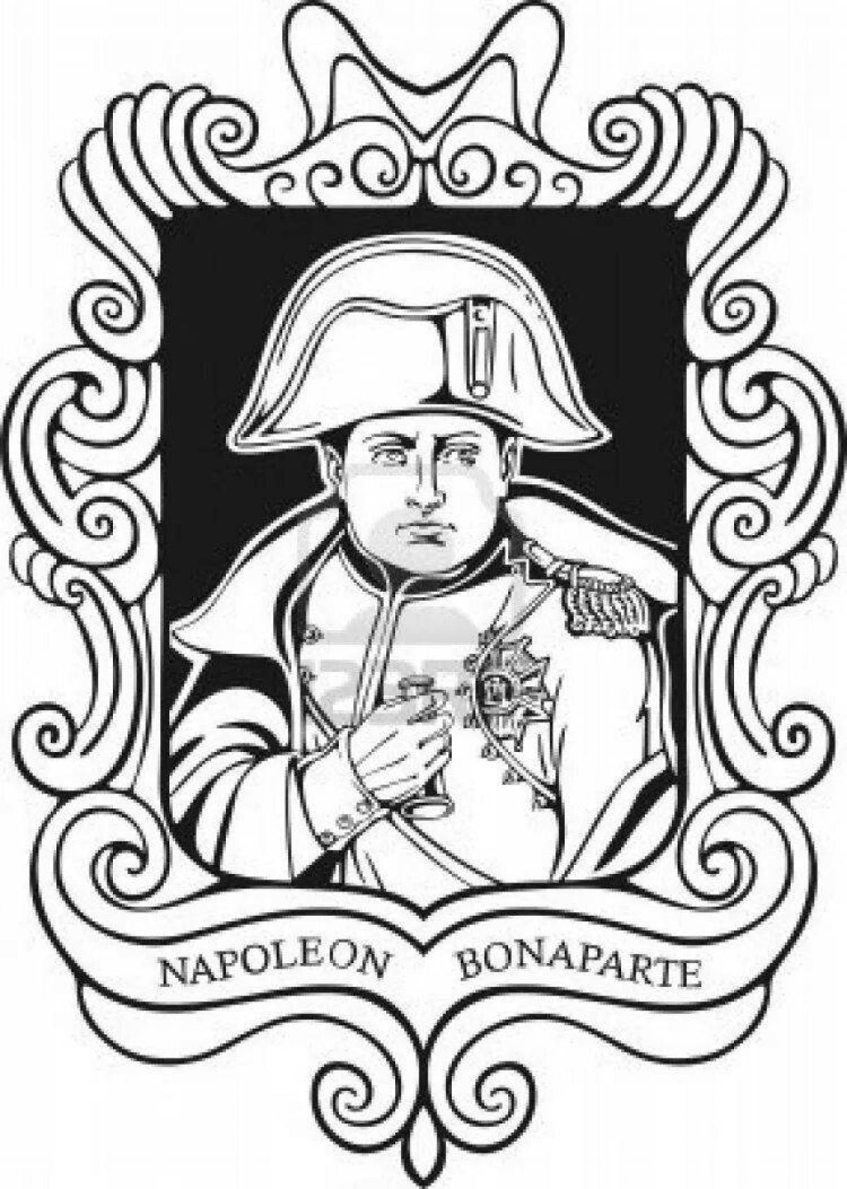 Napoleon's bold coloring