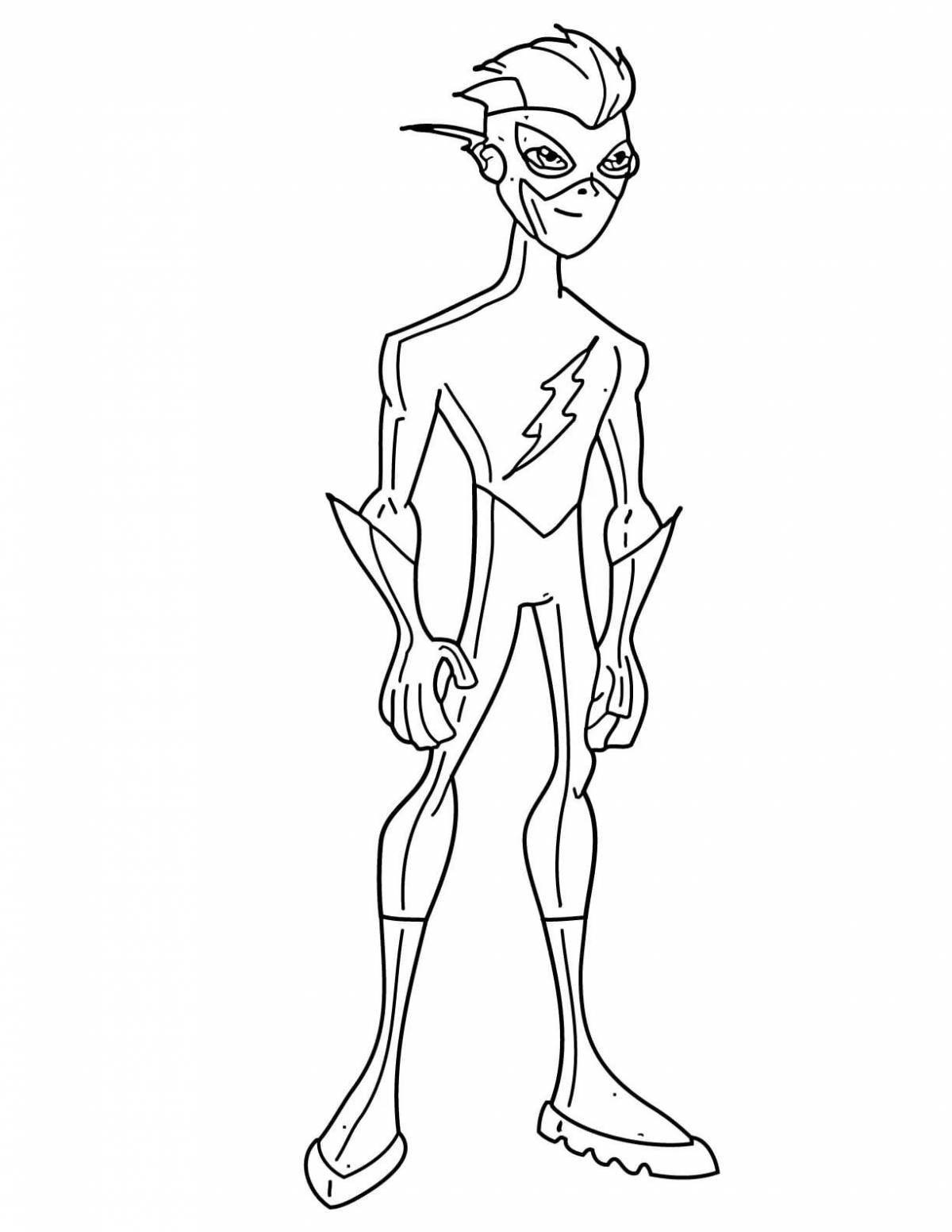 Incredible coloring flash