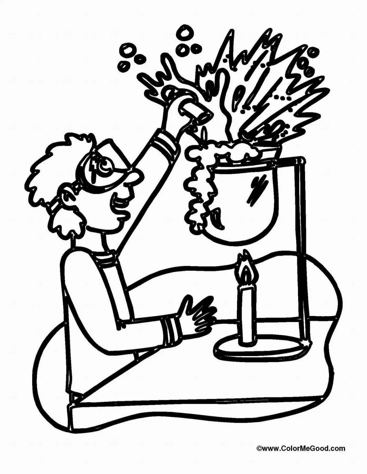 Innovative coloring chemist