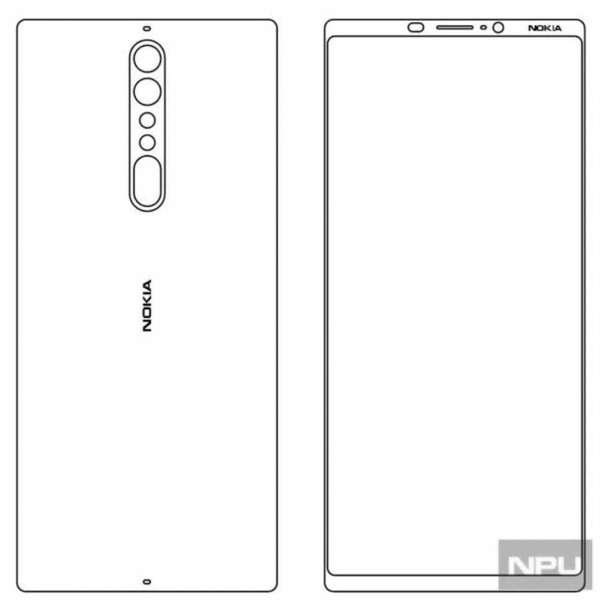 Разукрашки Нокиа - 70 фото