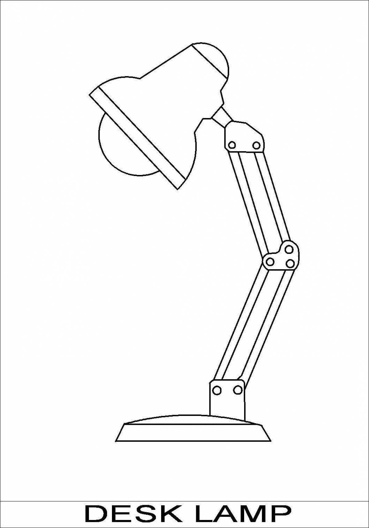 Лампа на которой можно рисовать. Раскраска лампа настольная. Рисование настольной лампы. Лампа раскраска для детей. Настольная лампа раскраска для детей.