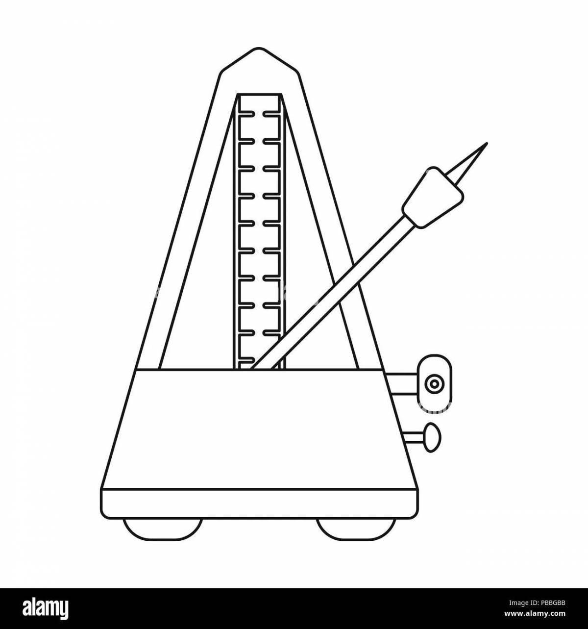 Метроном картинка для детей