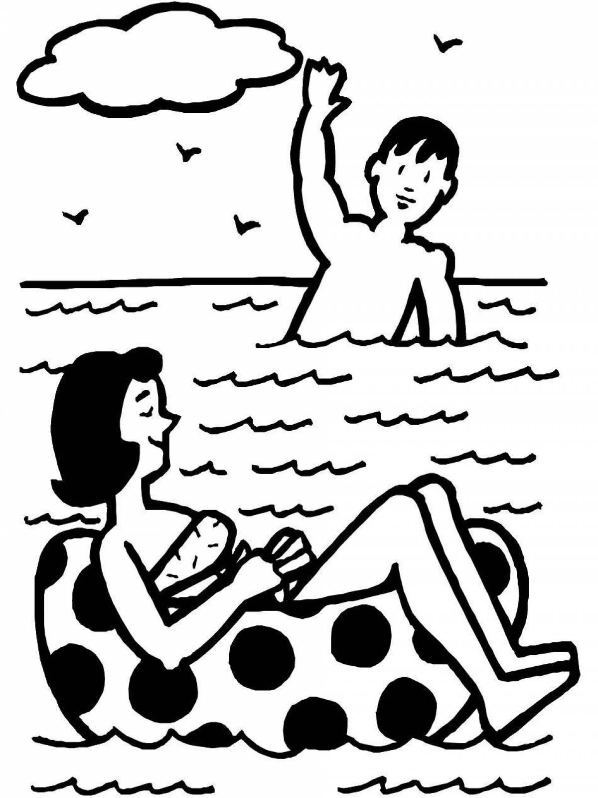 Вдохновляющая раскраска остальная часть страницы