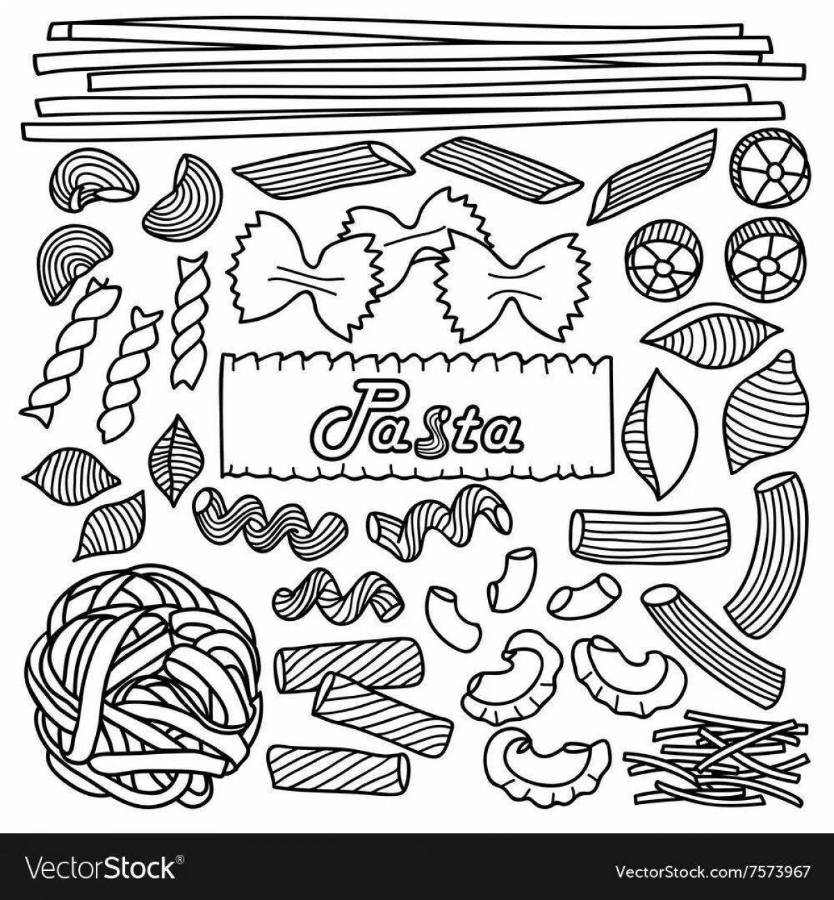 Glitter paste for coloring pages