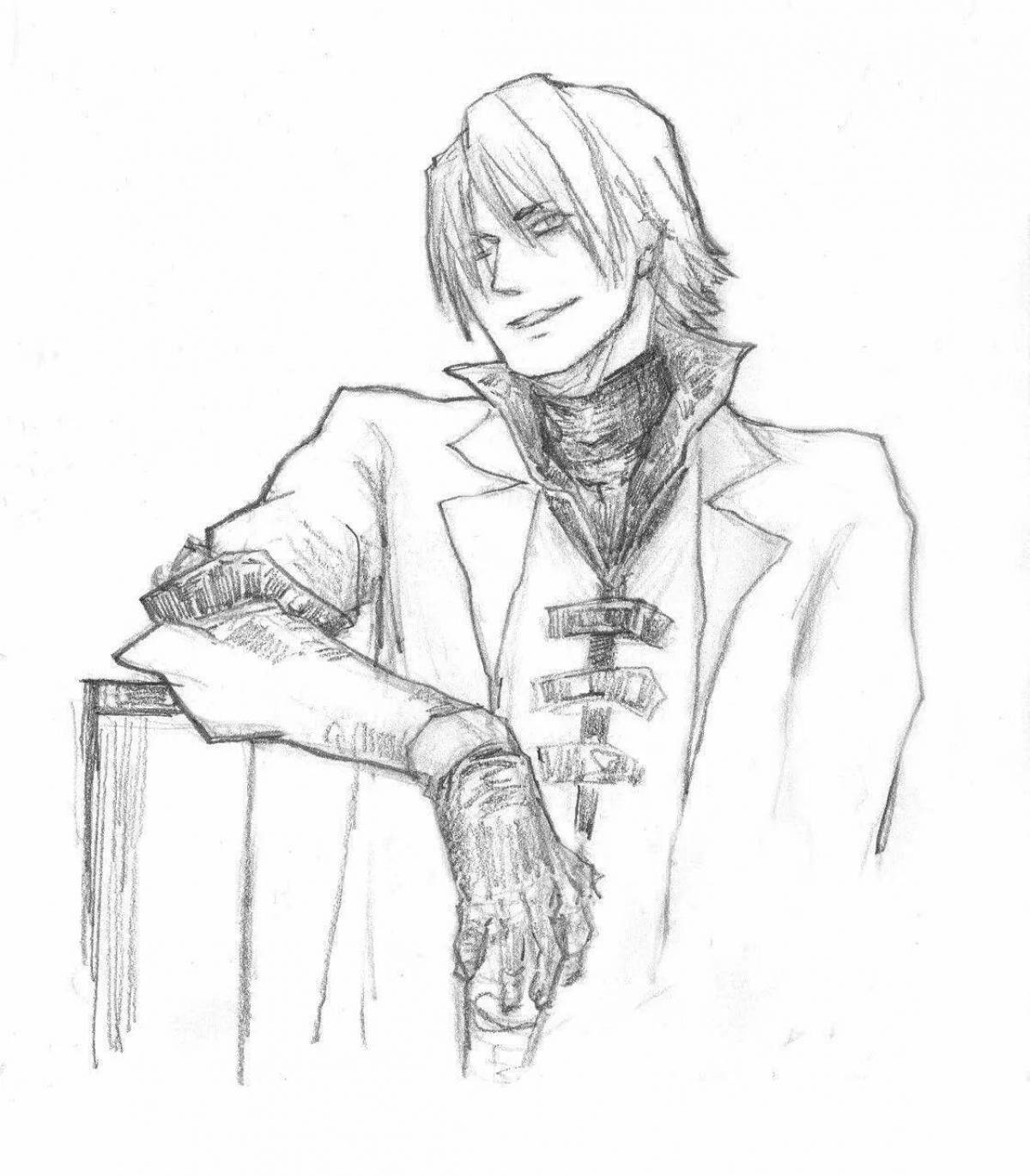 Dante's bright coloring