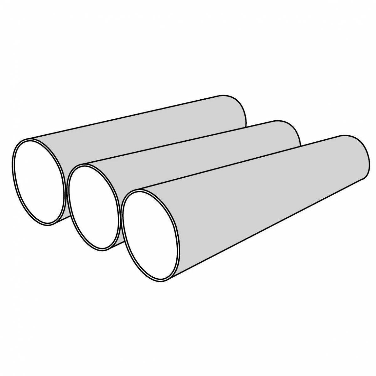 Photo Charming tube coloring book