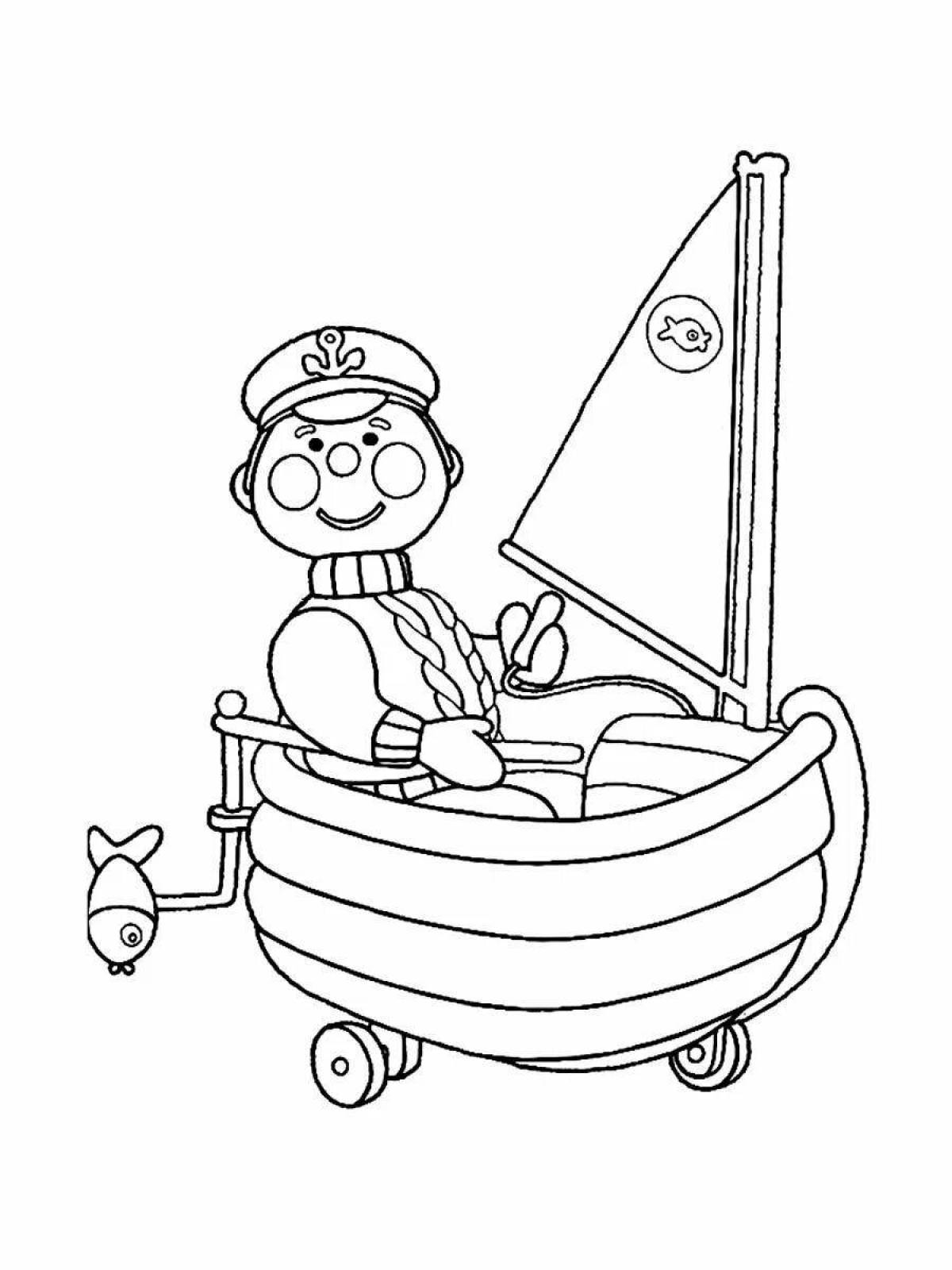 Color-lively andy coloring page