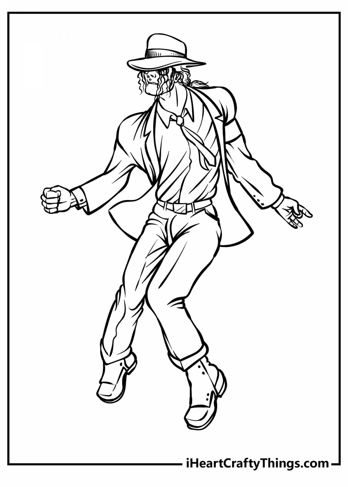 Color-bold andy coloring page