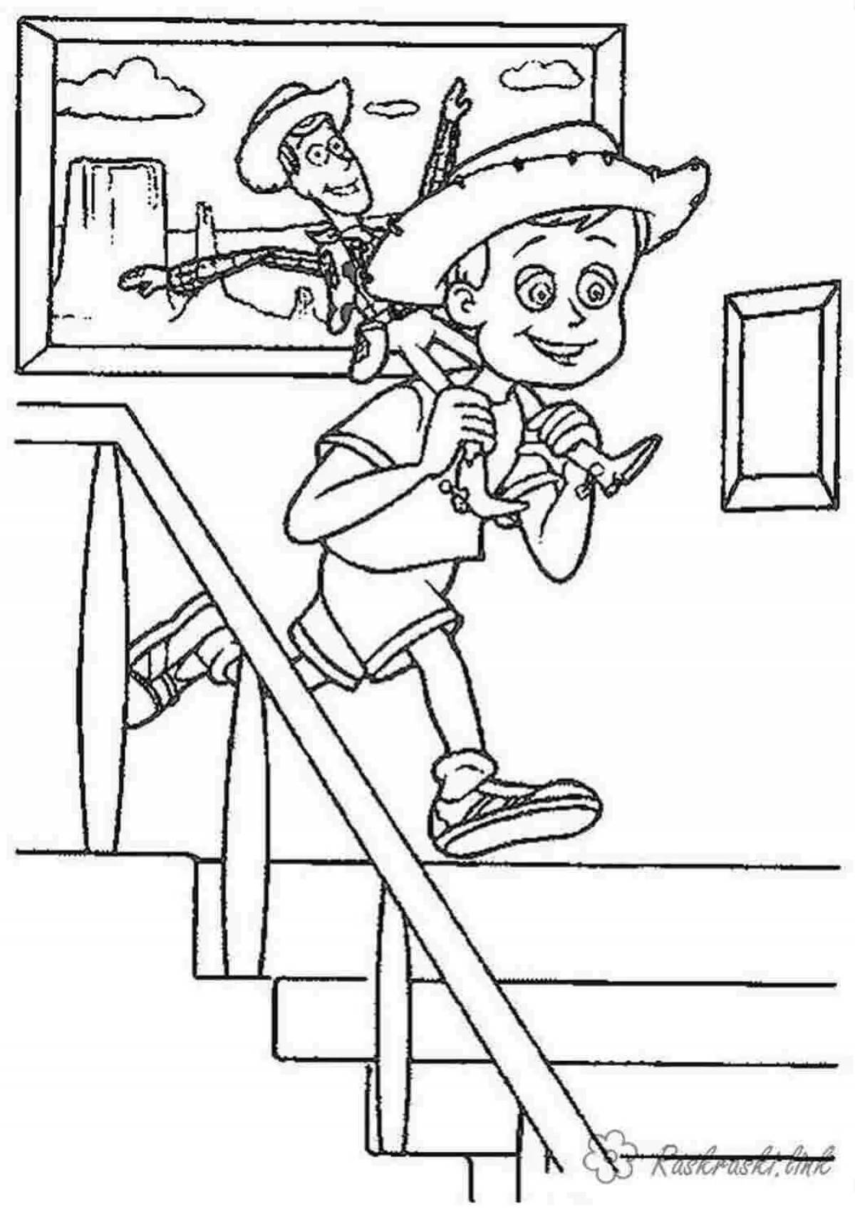 Color-radiant andy coloring page