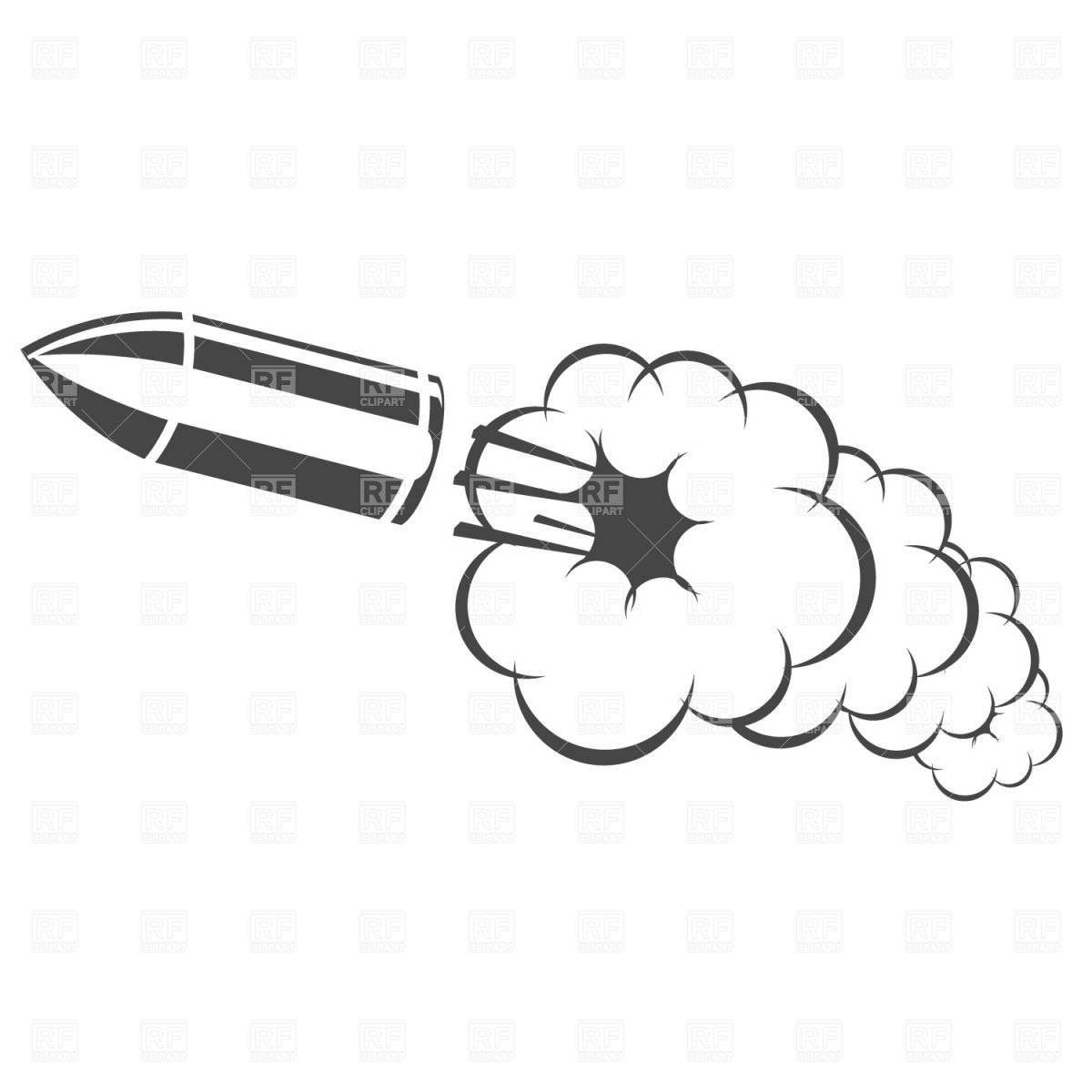 Photo Coloring page bright bullet