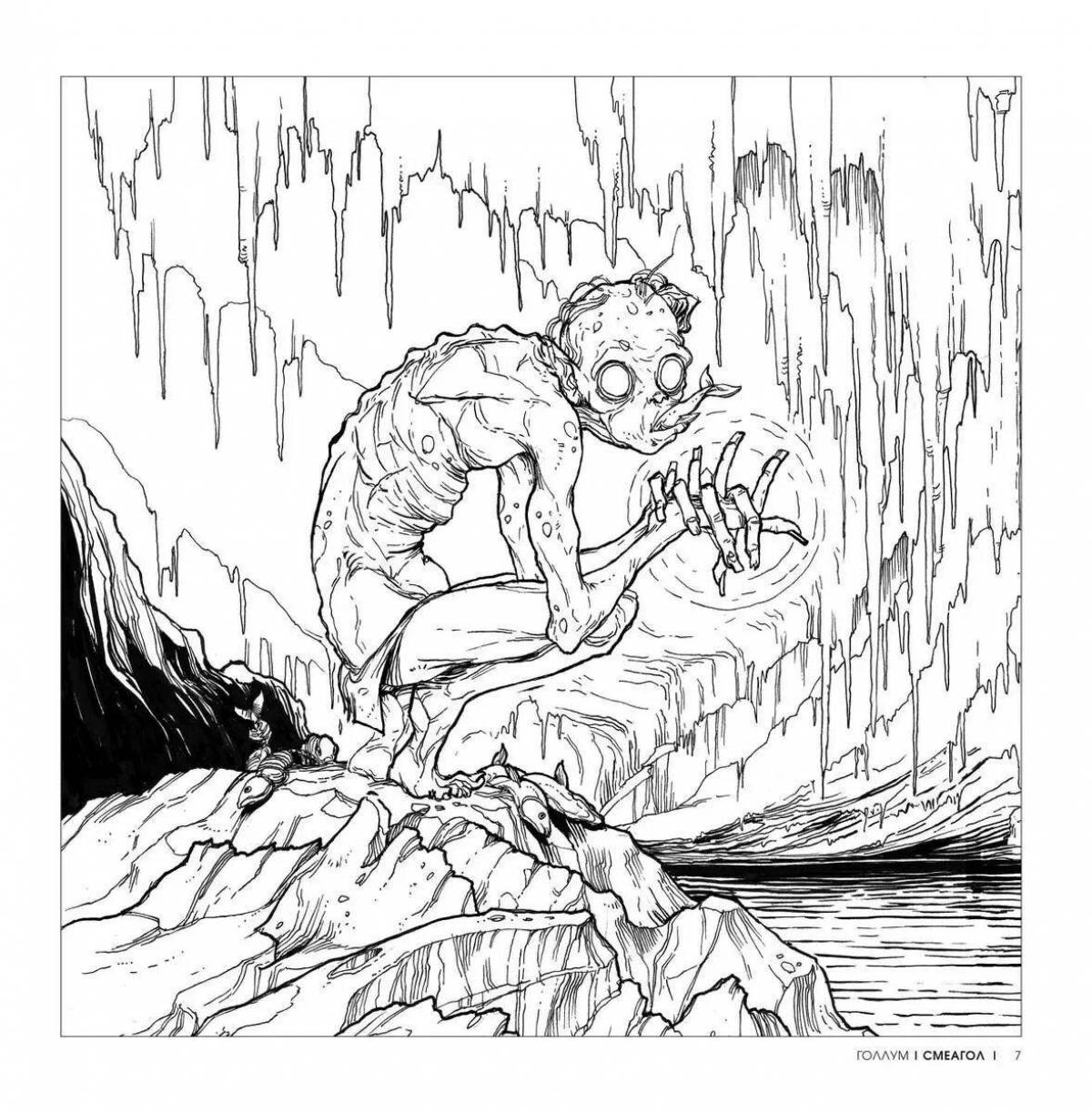 Photo Tolkien's shiny coloring