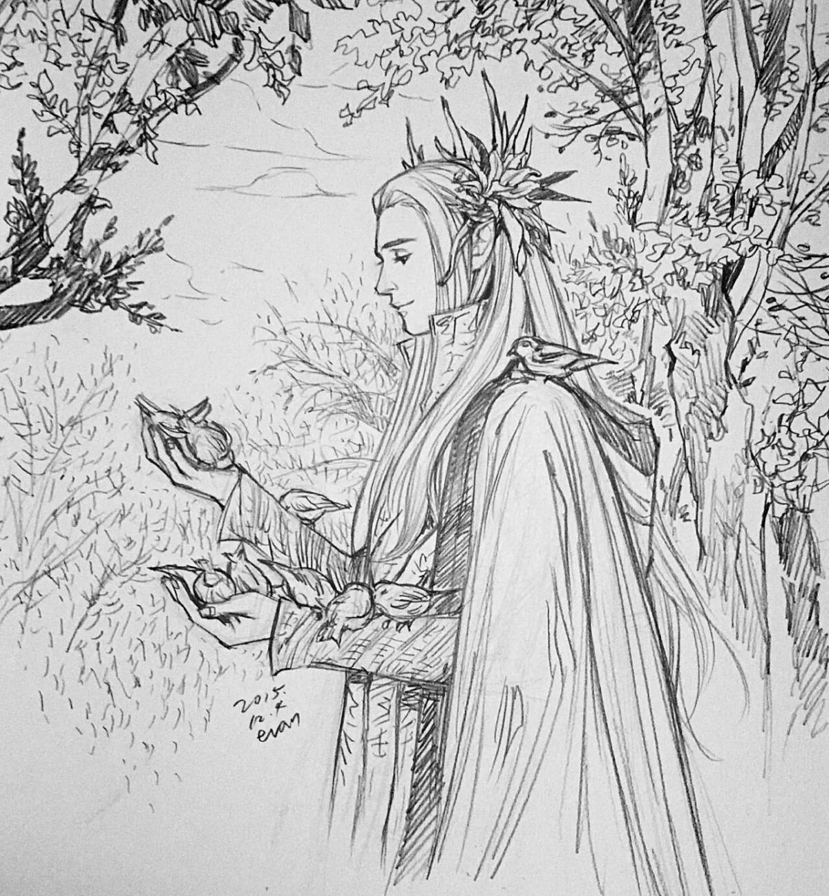Jolly tolkien coloring book
