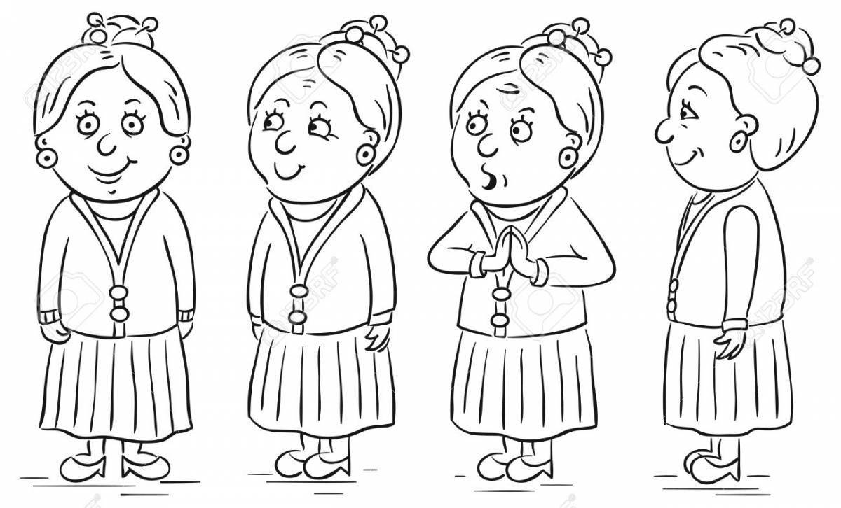 Majestic coloring page choice