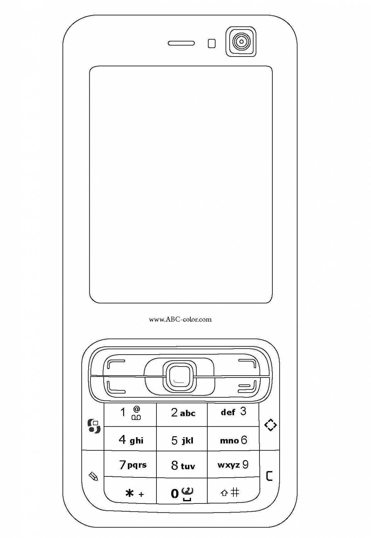 Dazzling coloring nokia