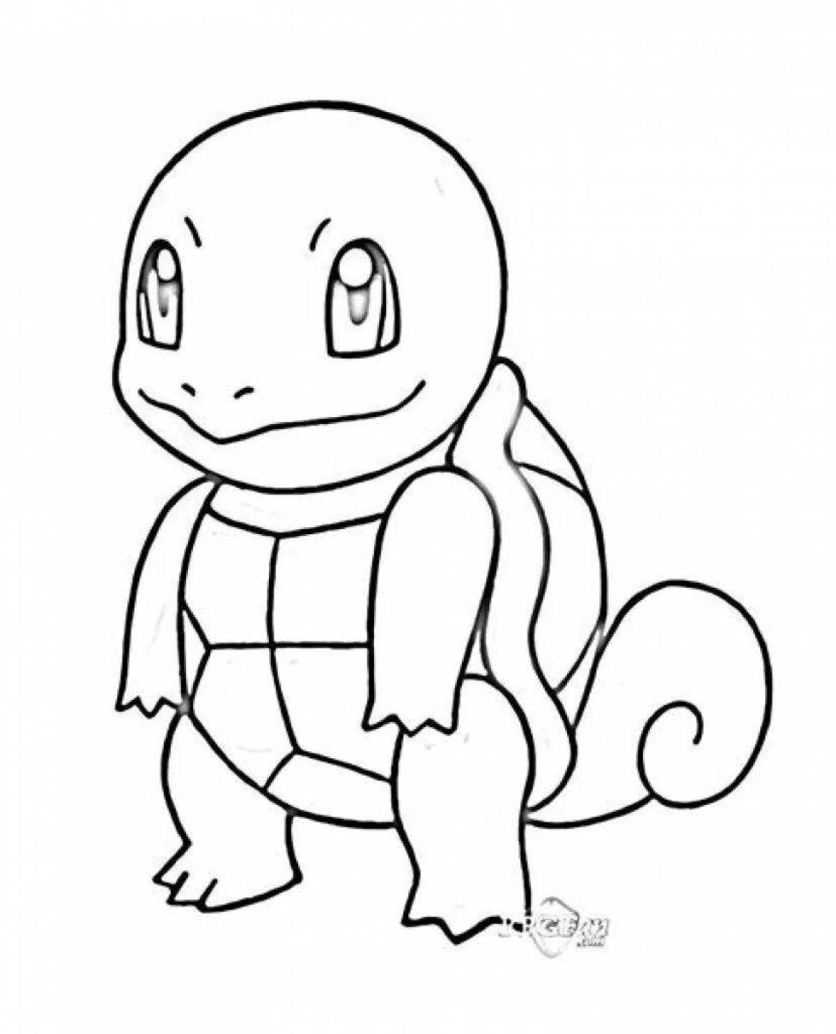 Раскраска Солнечная раскраска сквирт