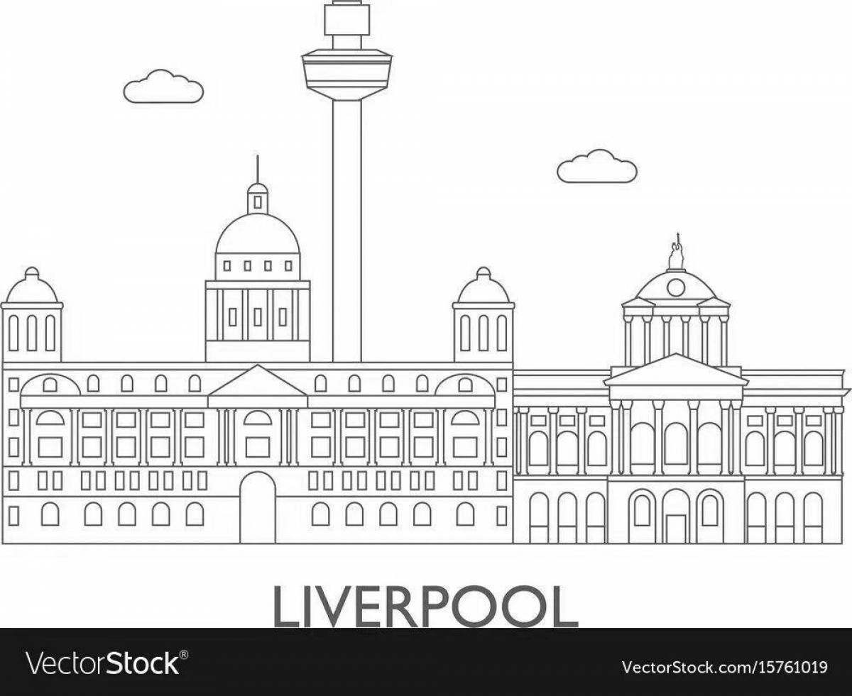 Liverpool coloring page