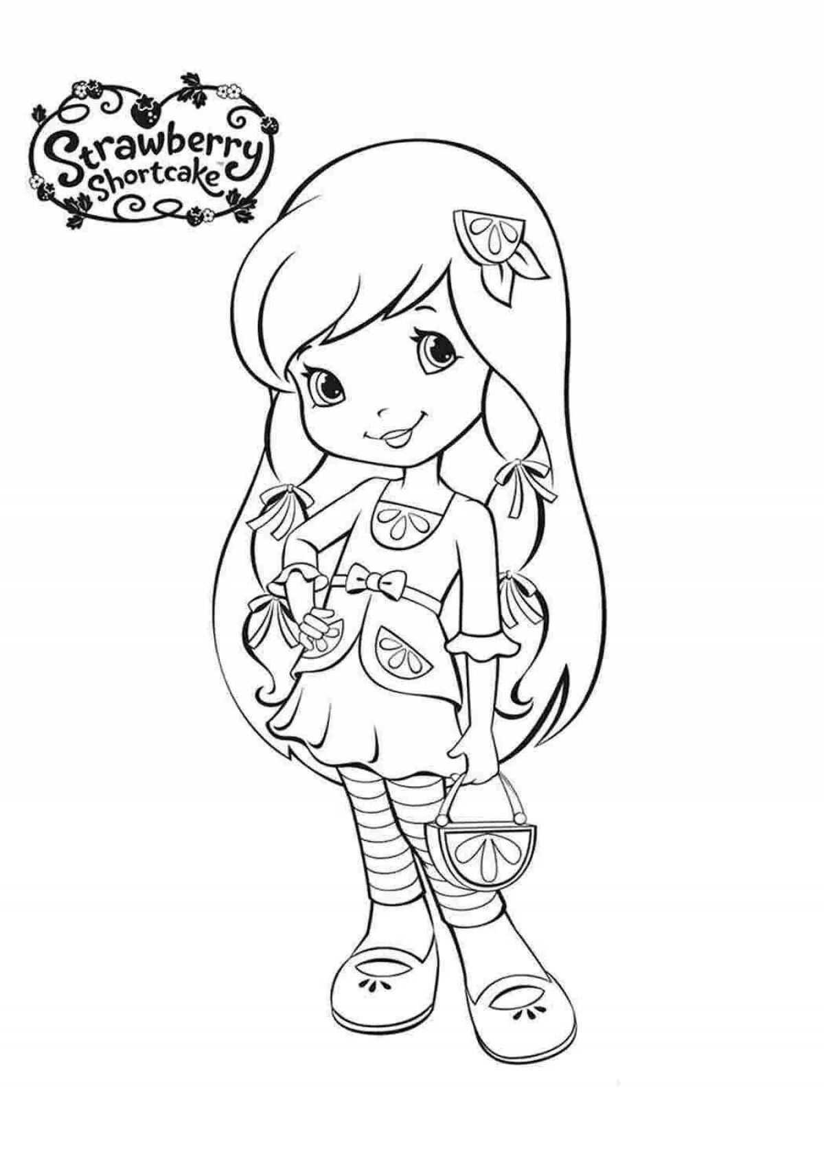 Cute lyalafan coloring book