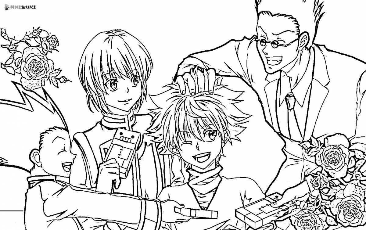 Bright kurapika coloring