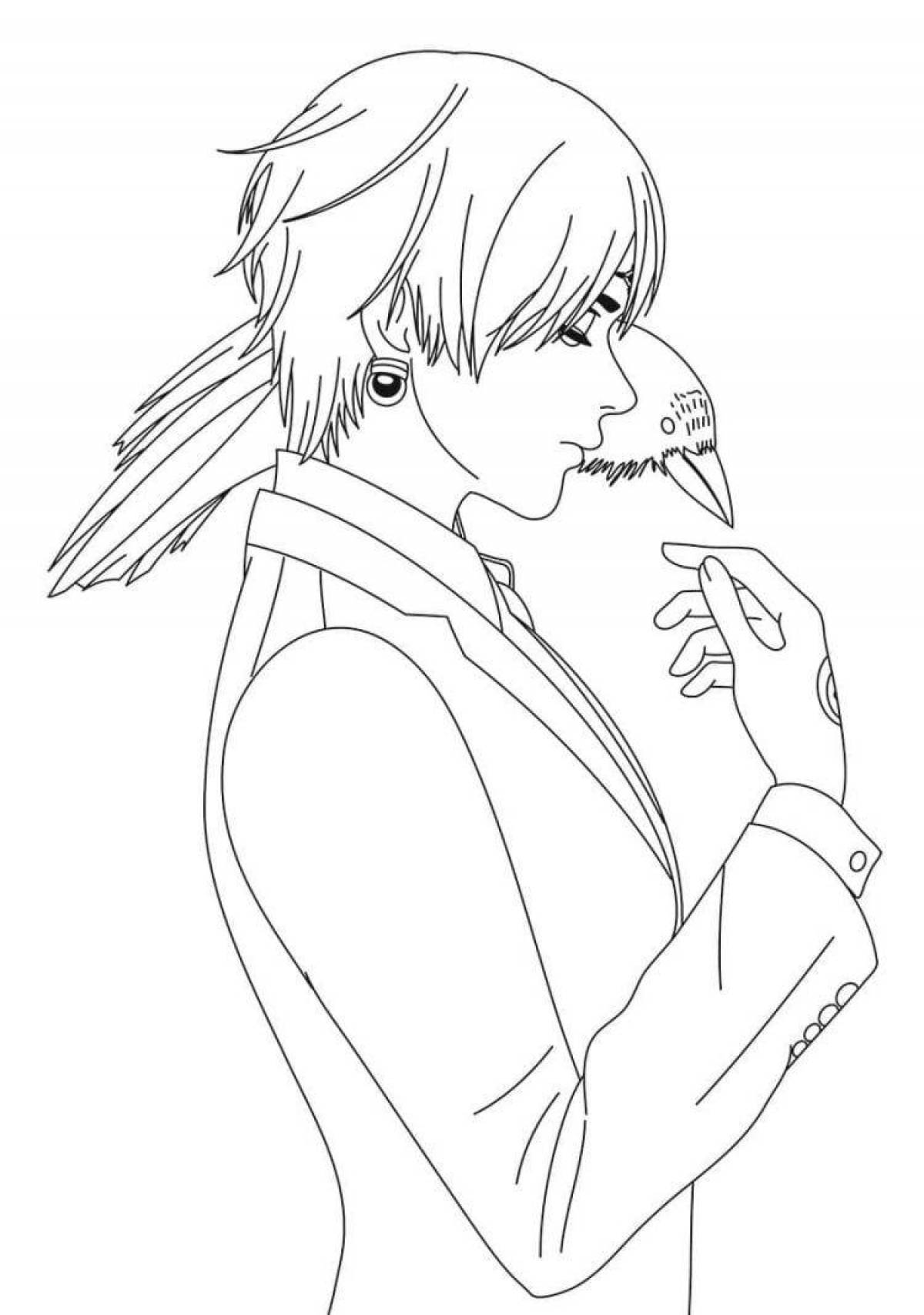 Fun coloring kurapika