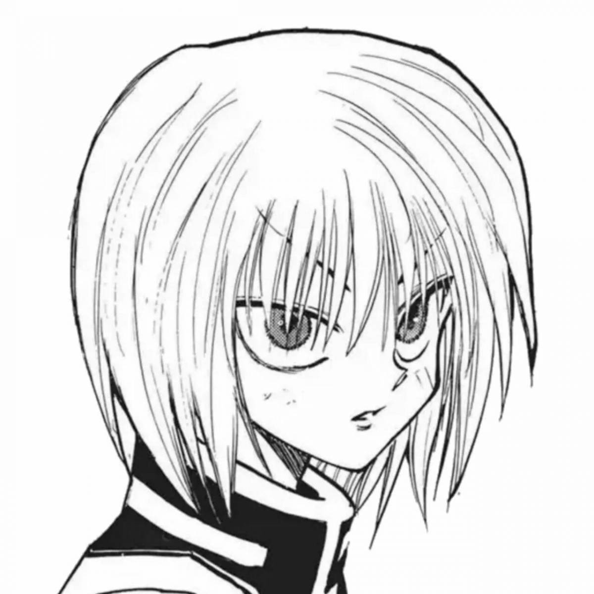 Mystical kurapika coloring