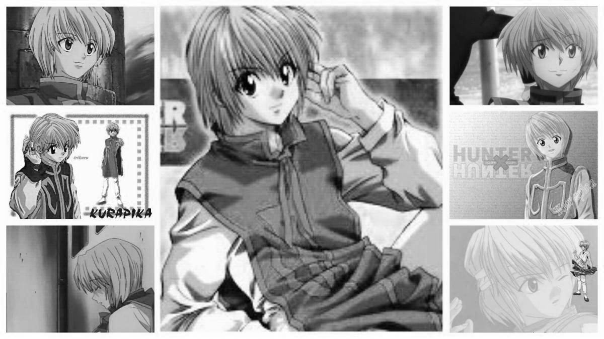 Fairy kurapika coloring book