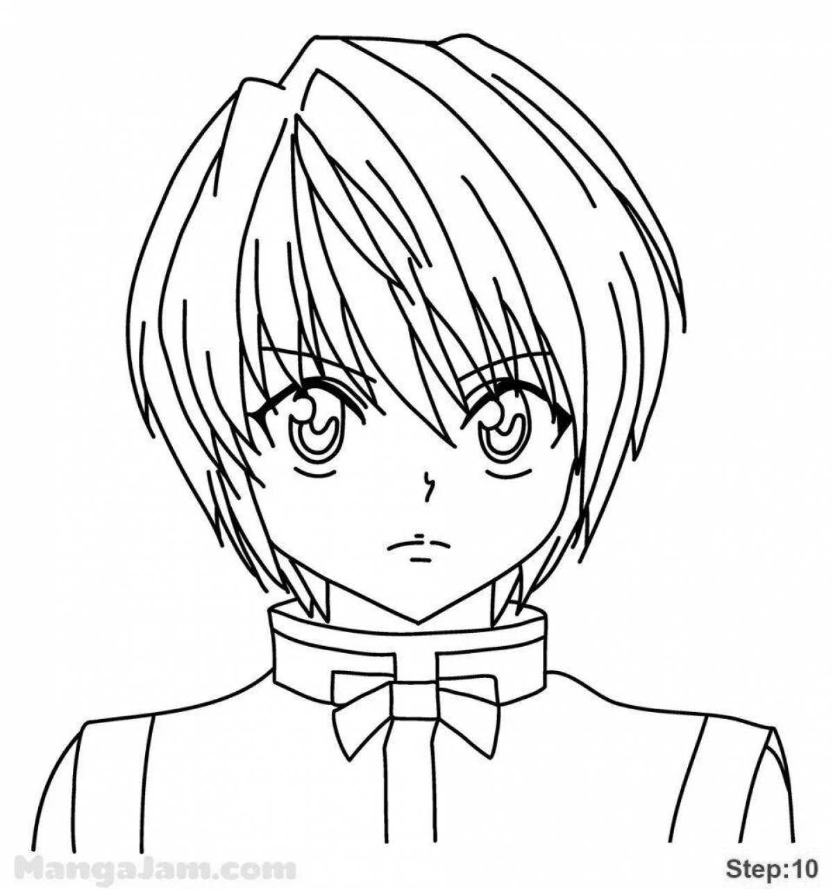 Fancy kurapika coloring