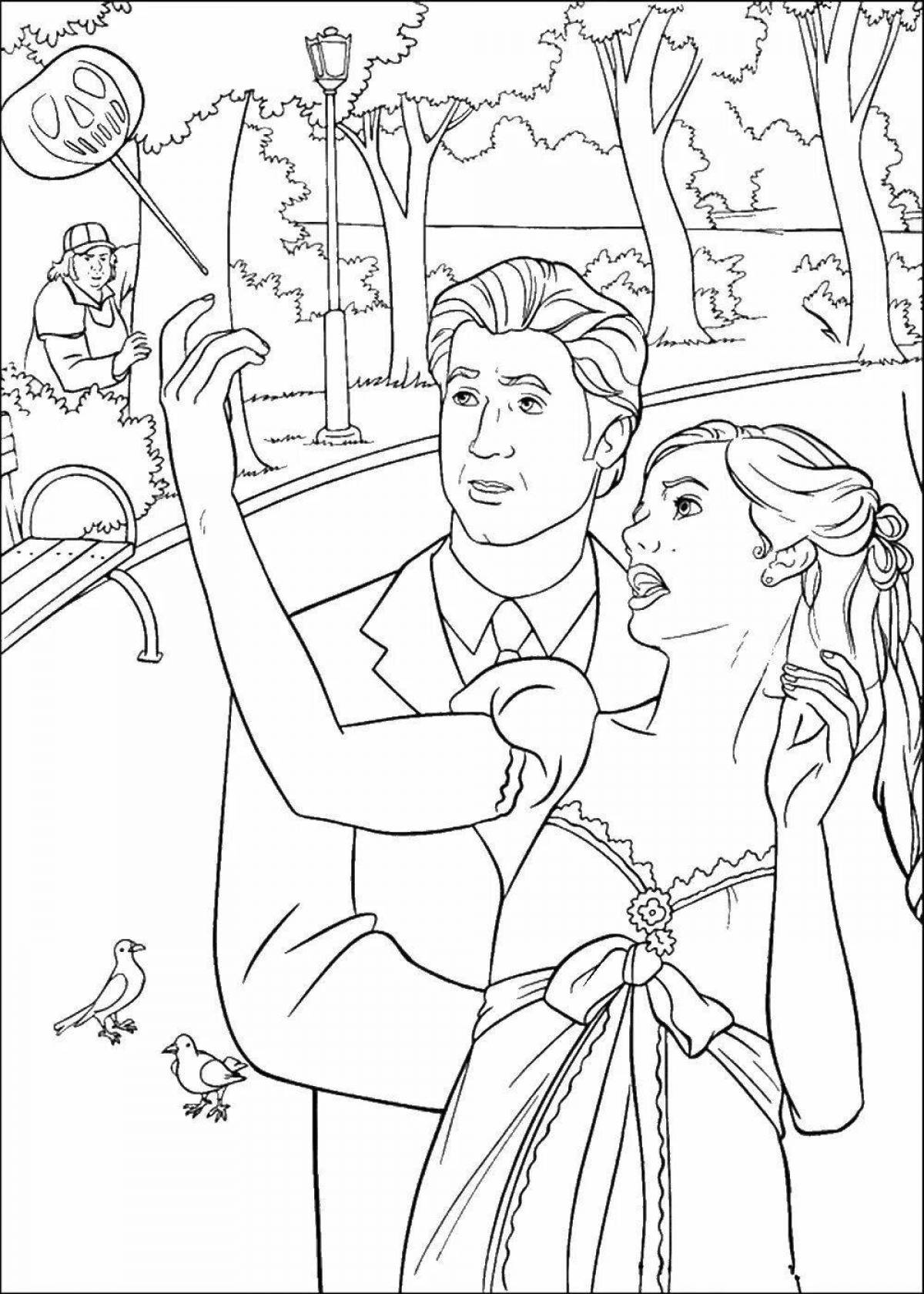 Gorgeous giselle coloring book