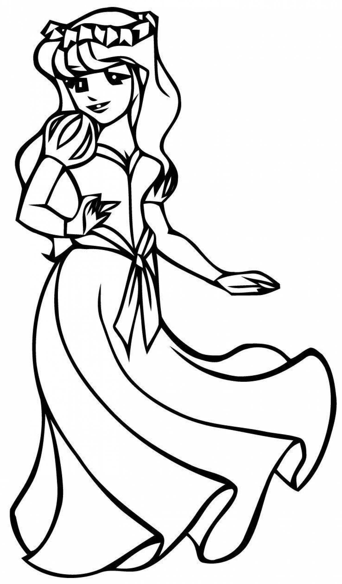 Beautiful giselle coloring book