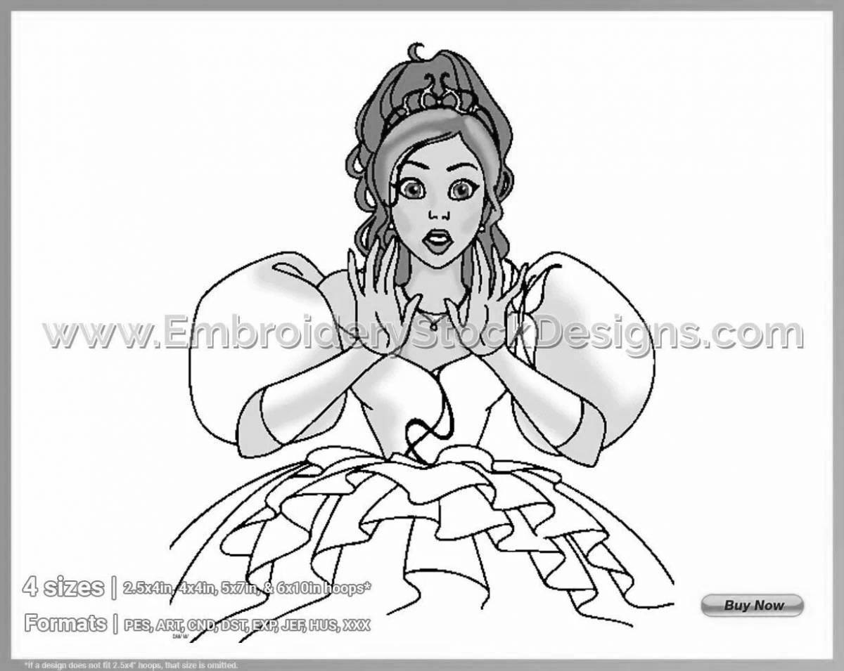 Fancy giselle coloring book
