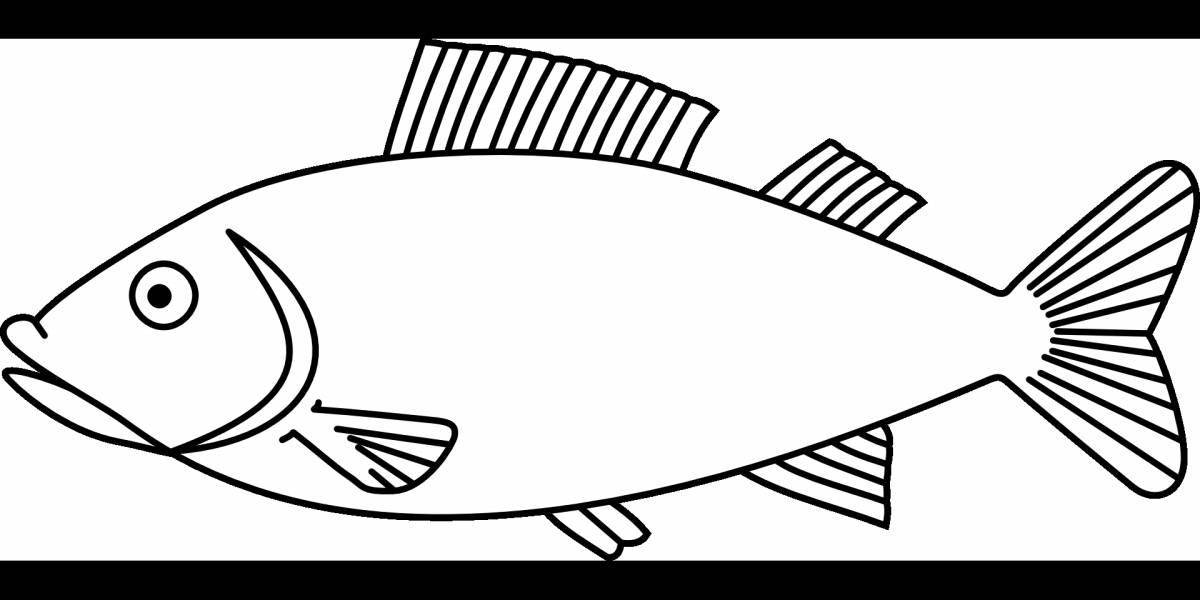 Раскраска Захватывающая раскраска прозрачная страница