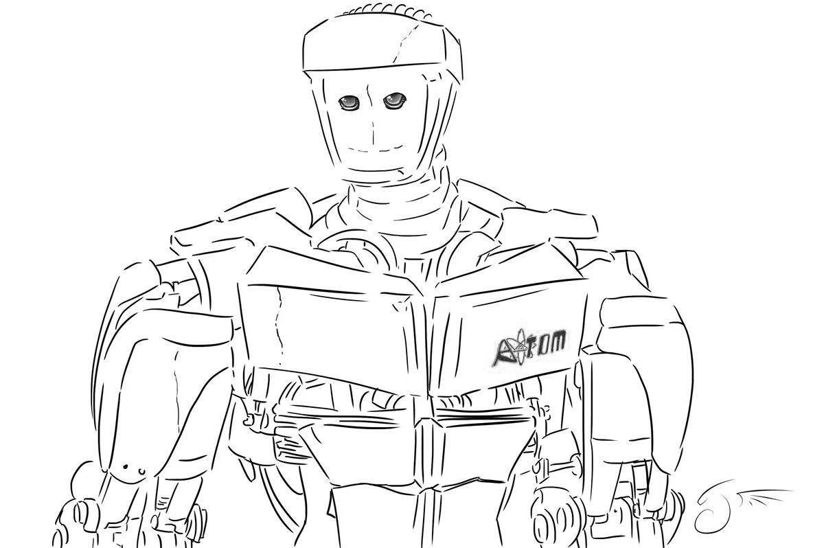 Attractive atom coloring