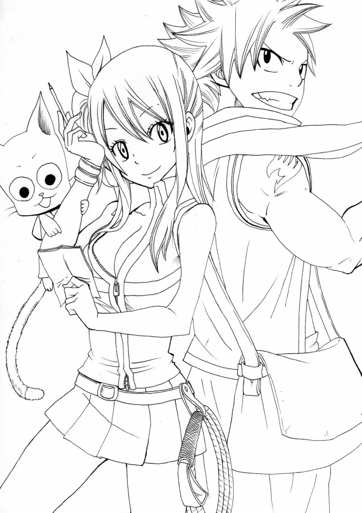 Funny lucy coloring book