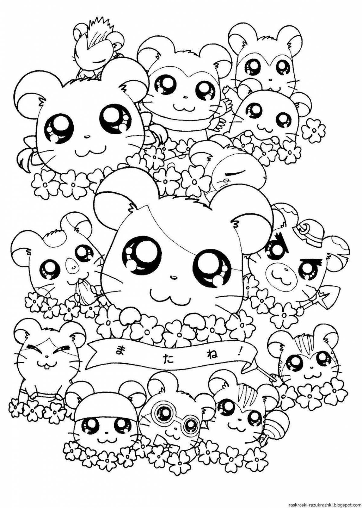 Fine animal coloring pages