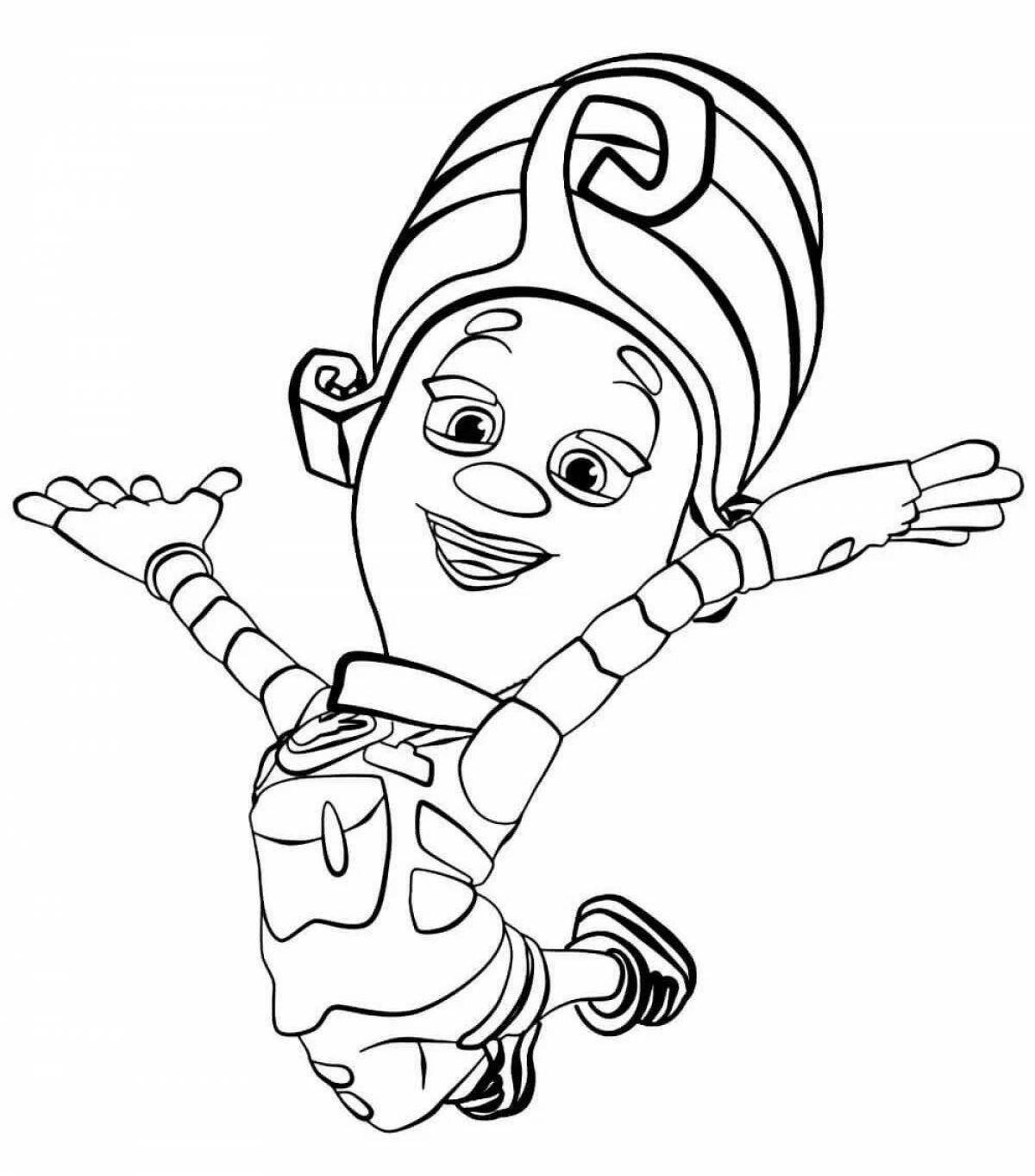 Playtime coloring page