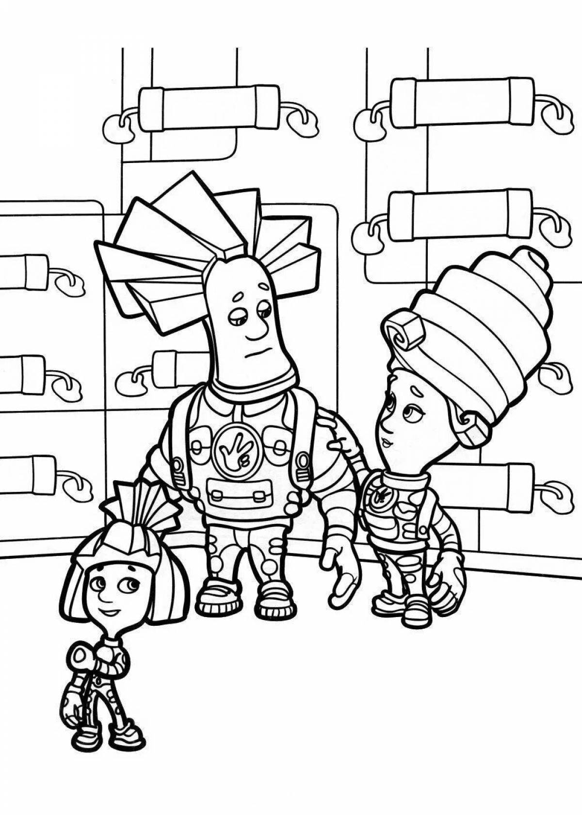 Great papus coloring book