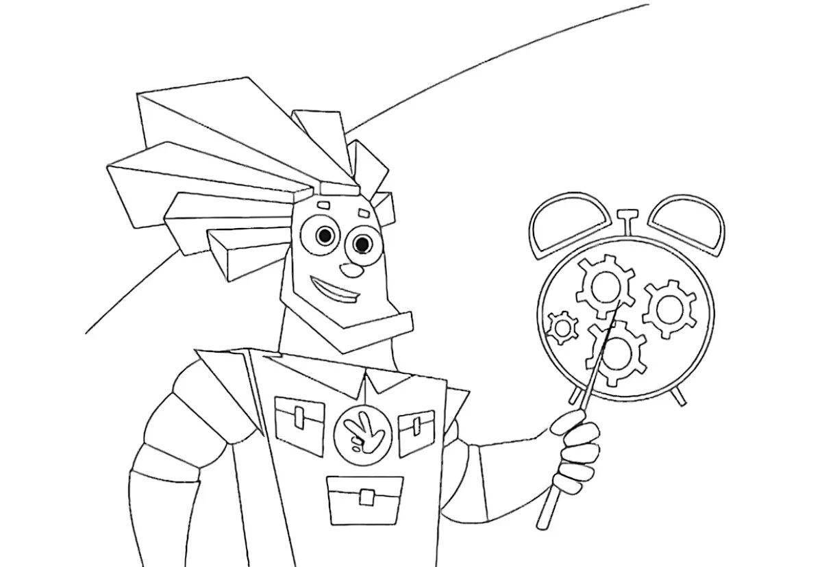 Coloring book magic papus