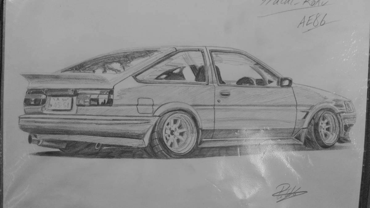 Рисунок ае. Toyota ae86 Trueno контур. Trueno ae86 скетч карандаш. Тойота ае 86 дрифт карандаш. Toyota ae86 Trueno draw.