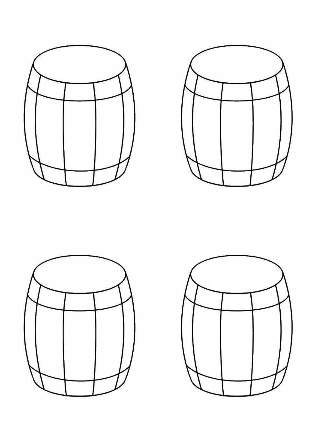 Бочка Картинки Для Детей