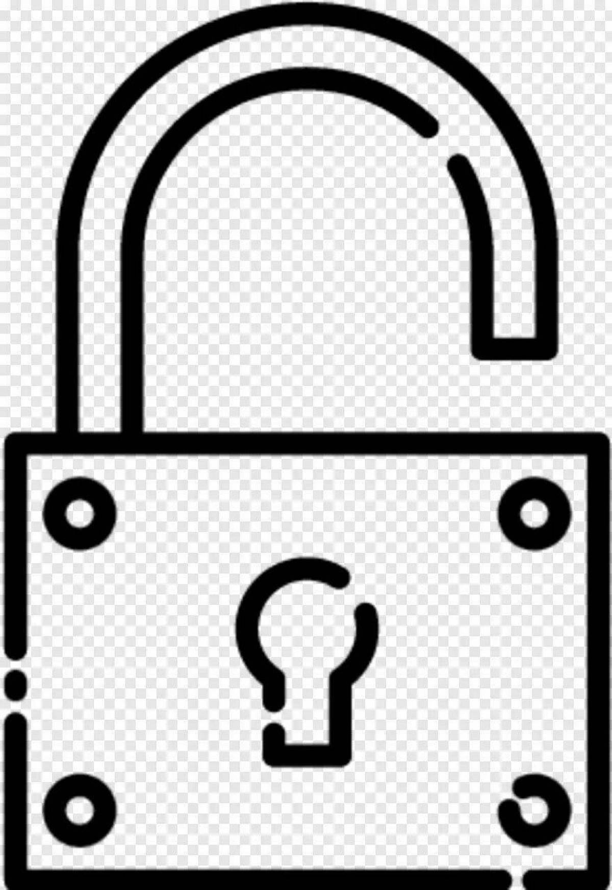 Shiny castle coloring book