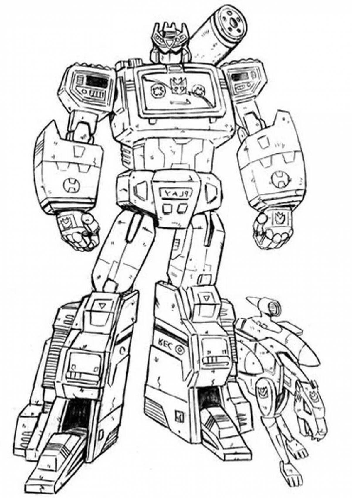 Great ravager coloring page