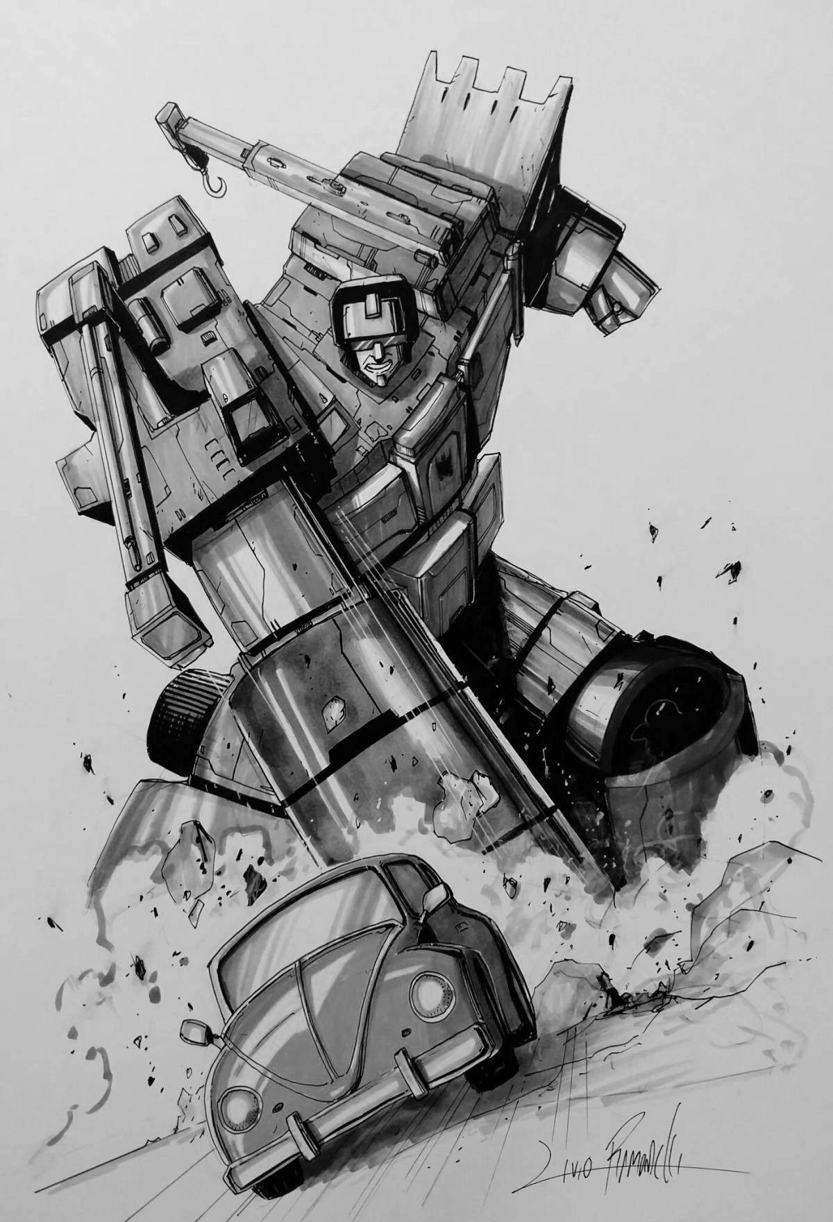 Royal ravager coloring page