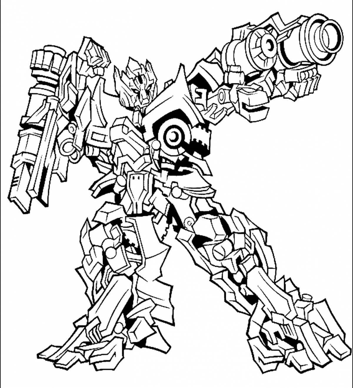 Gentle Ravager coloring page