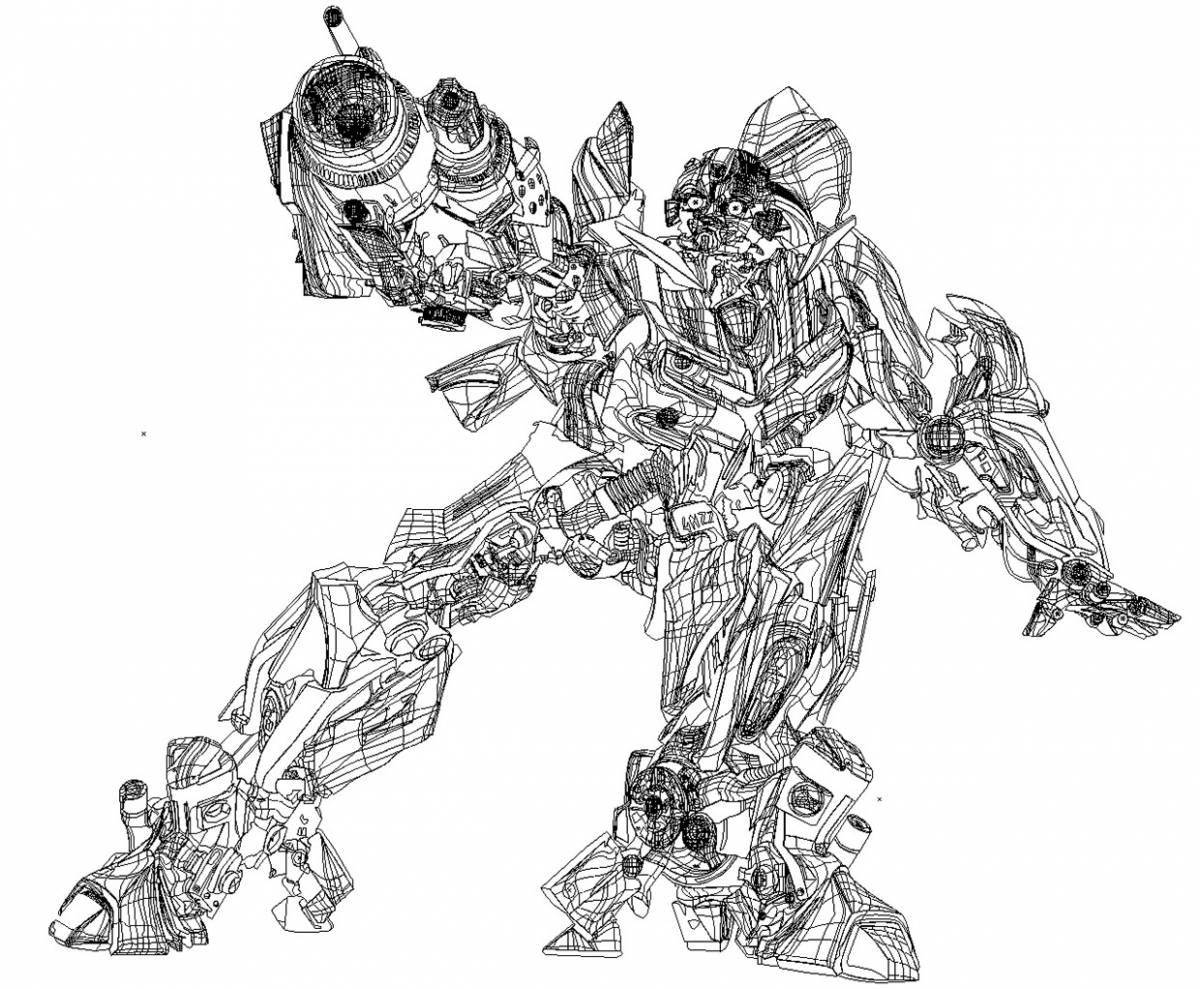 Rampant Ravager coloring page