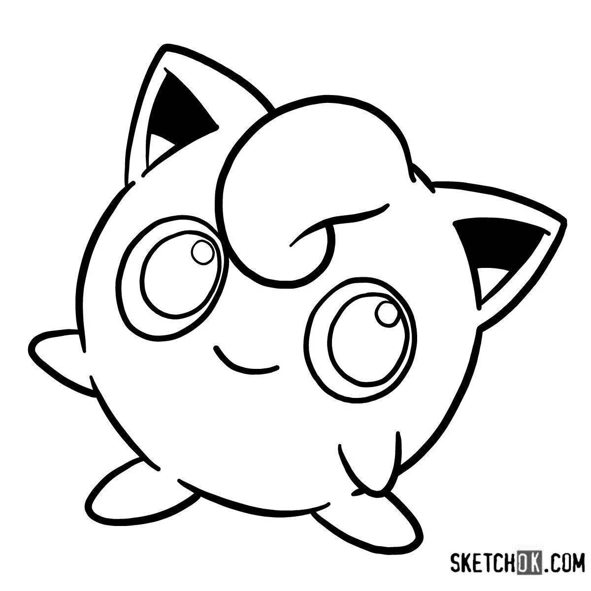 Jigglypuff live coloring