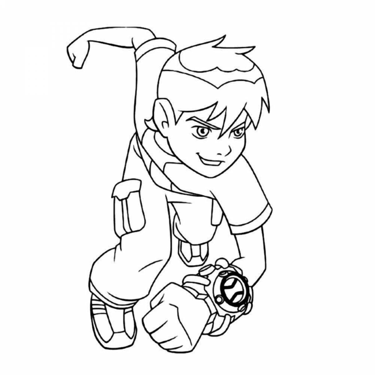 Omnitrix bright coloring