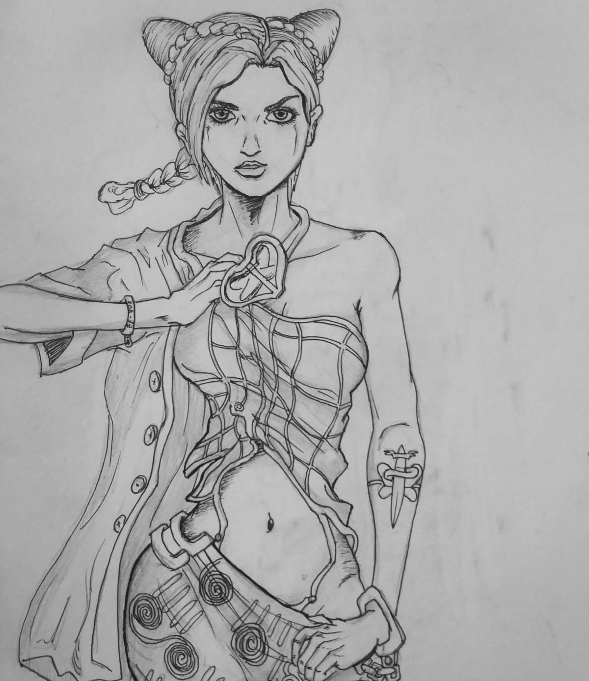 Милая джолин раскраска