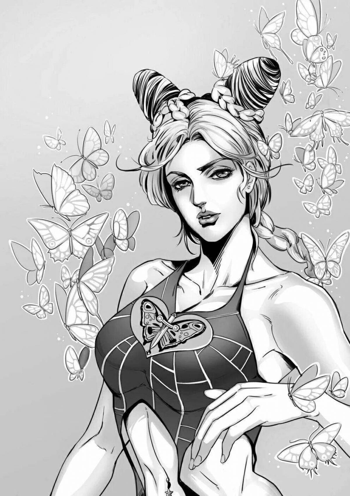 Раскраска гранд джолин