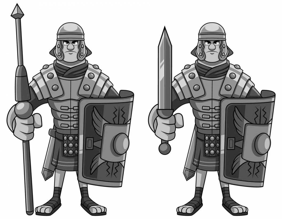 Legionary colorful skin